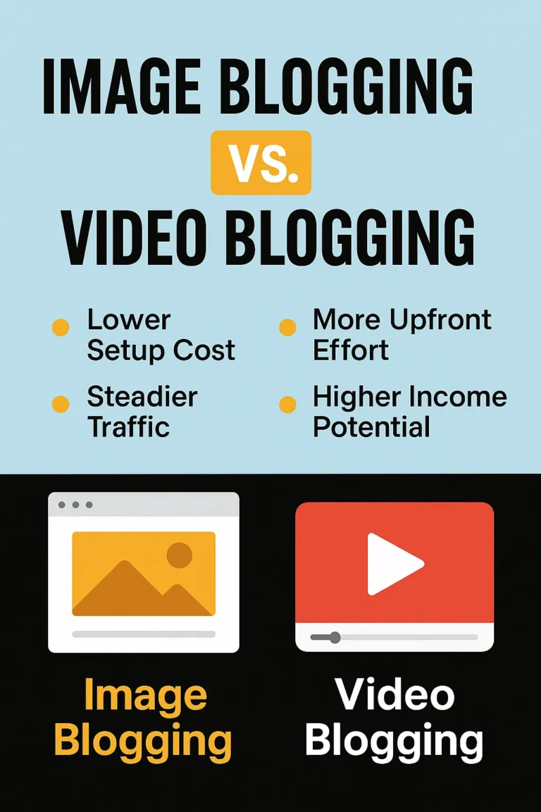 Image Blogging vs Video Blogging