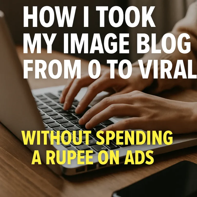 Growing an Image Website Organically in 2025 (No Paid Traffic Needed)